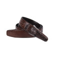 Men's removable buckle crocodile leather belt crocodile belt